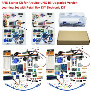 RFID-Starterkit für Arduino UNO R3, verbesserte Version, Lernset mit Einzelhandelsverpackung