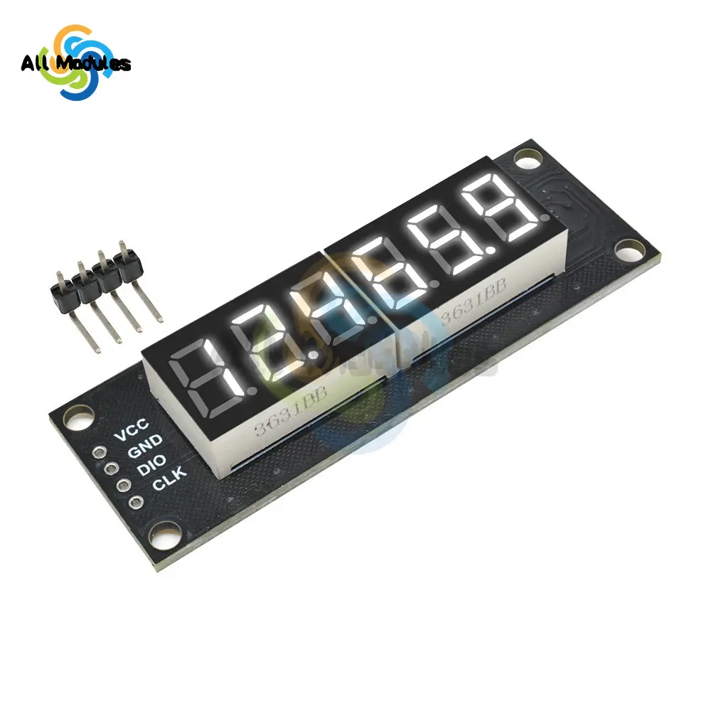0,36 Zoll TM1637 Digitales LED-DIsplay, 6 Bits, 7 Segmente, digitales – Bild 5