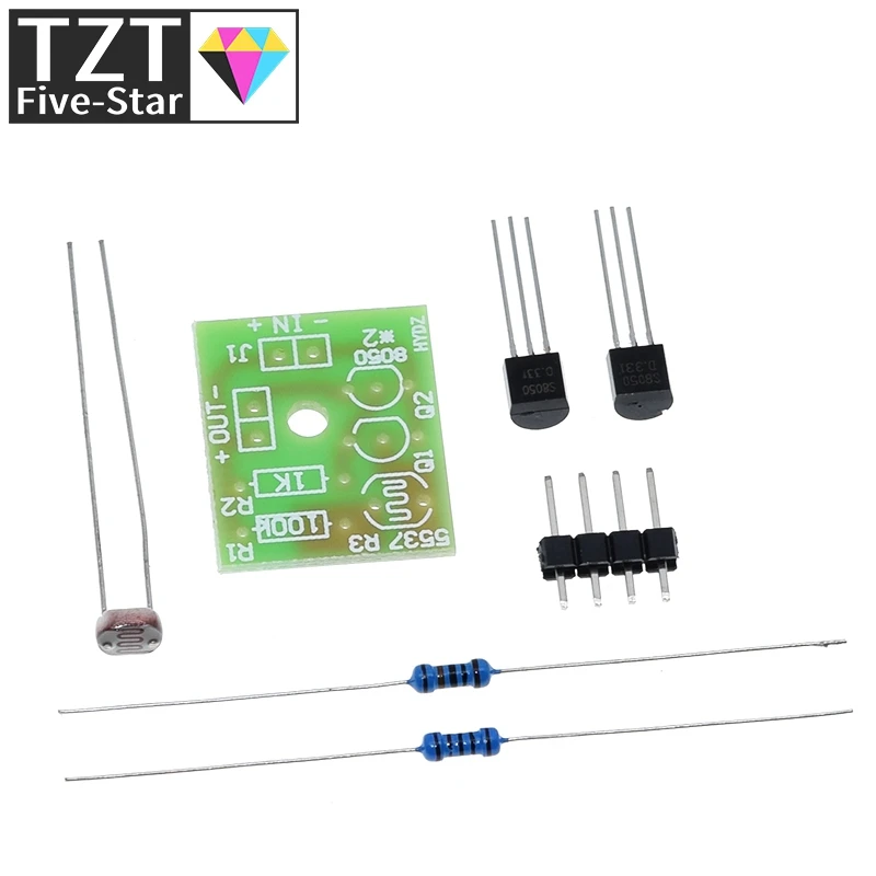 DIY-Kit Lichtsteuerungssensor-Schalter-Set, Lichtempfindlicher – Bild 3