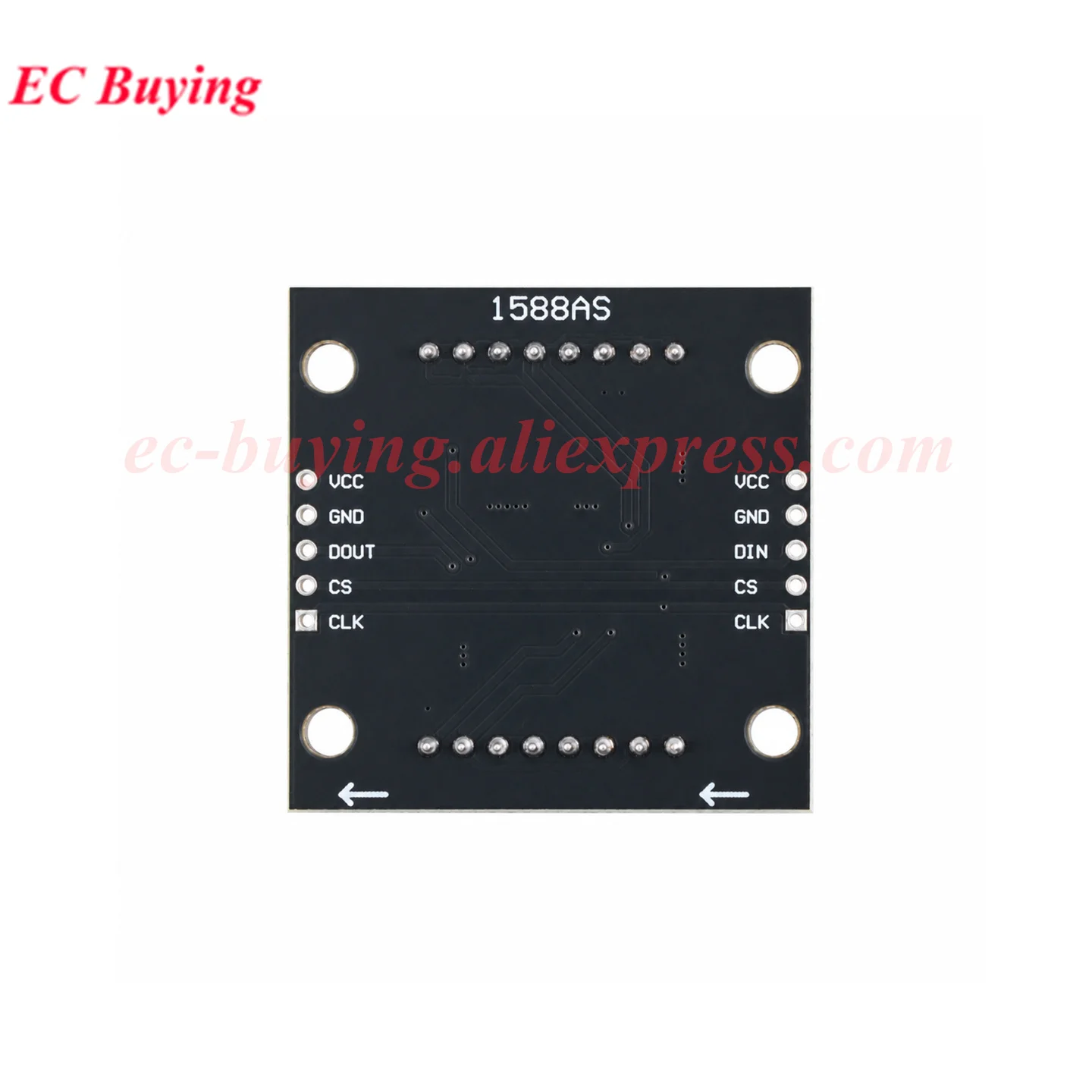 MAX7219 1588 Dot-Matrix-LED-Digitalanzeige 4-in-1 8x8 Dot-Matrix-Modul – Bild 5