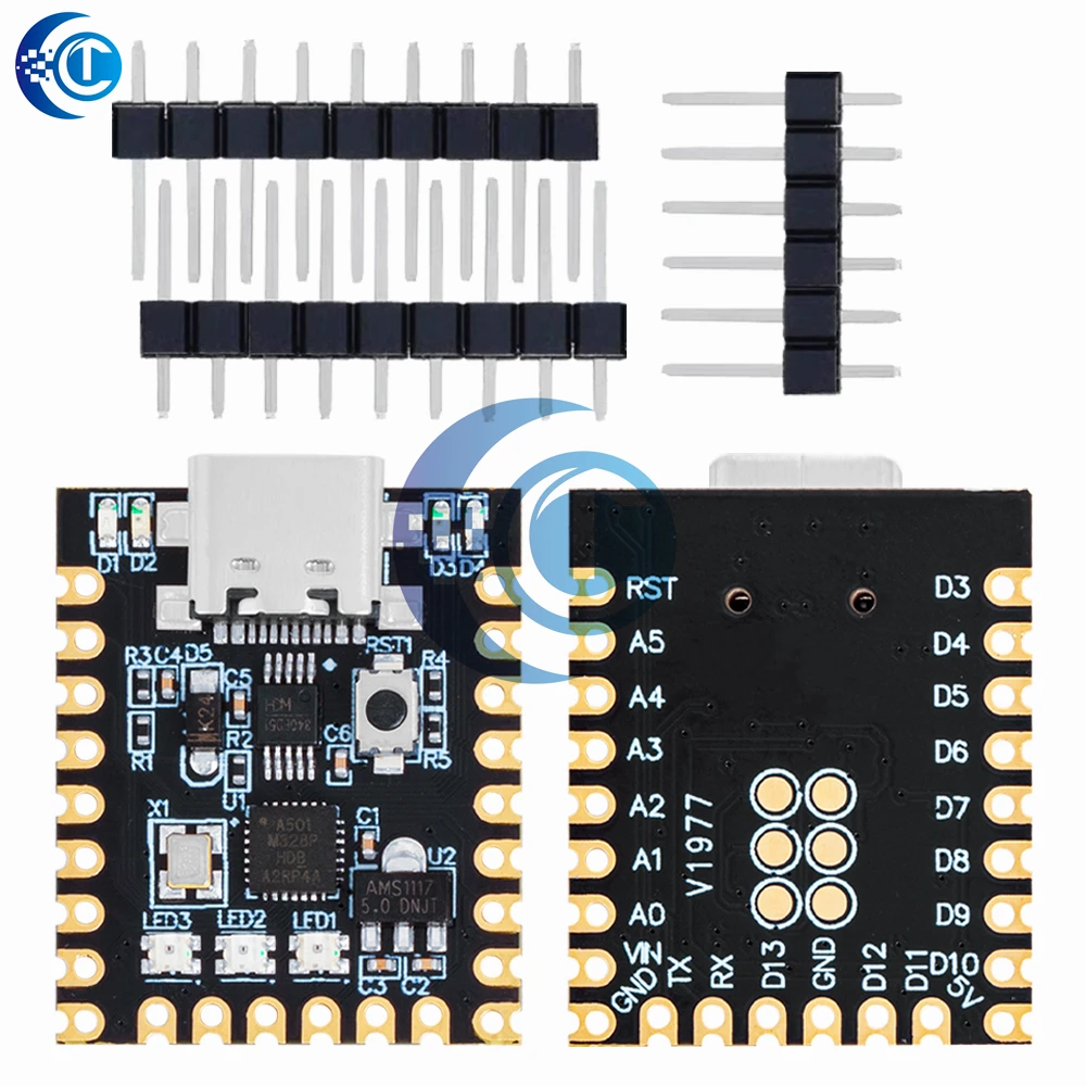 Arduino Nano Mini Ultra Kleine Type-C Entwicklungsplatine ATmega328P – Bild 5