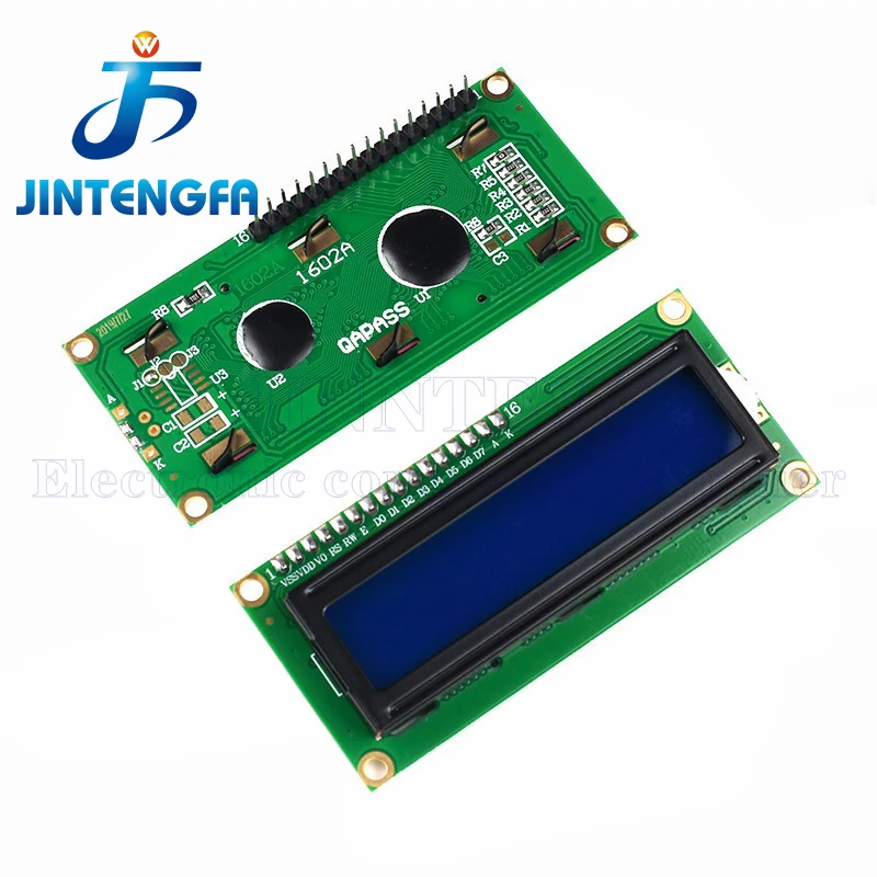 LCD1602 LCD 1602 2004 12864 Modul Blau Grüner Bildschirm 16x2 20X4 – Bild 6