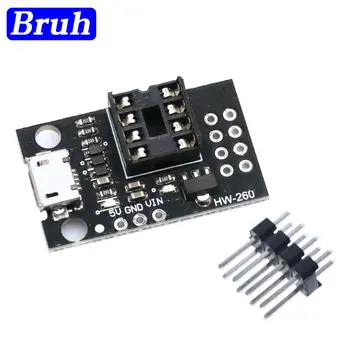 Steck bare Entwicklungs karte für attiny13a/attiny25/attiny45/attiny85 Programmier editor Micro-USB-Stroma