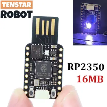 TENSTAR RP2350-USB 16 MB Flash Mini Development Board Modul Dual-Core RP2350A Chip 520 KB SRAM Für Raspberry