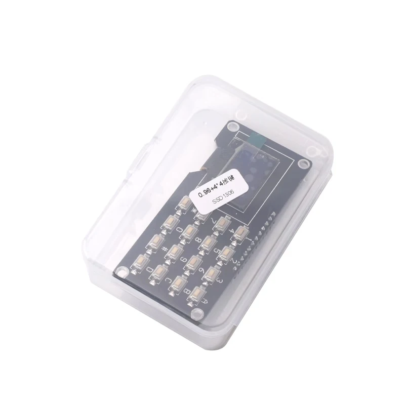 12864-Bildschirm 0,96-Zoll-OLED-Anzeigemodul mit Matrix-Tastatur – Bild 4