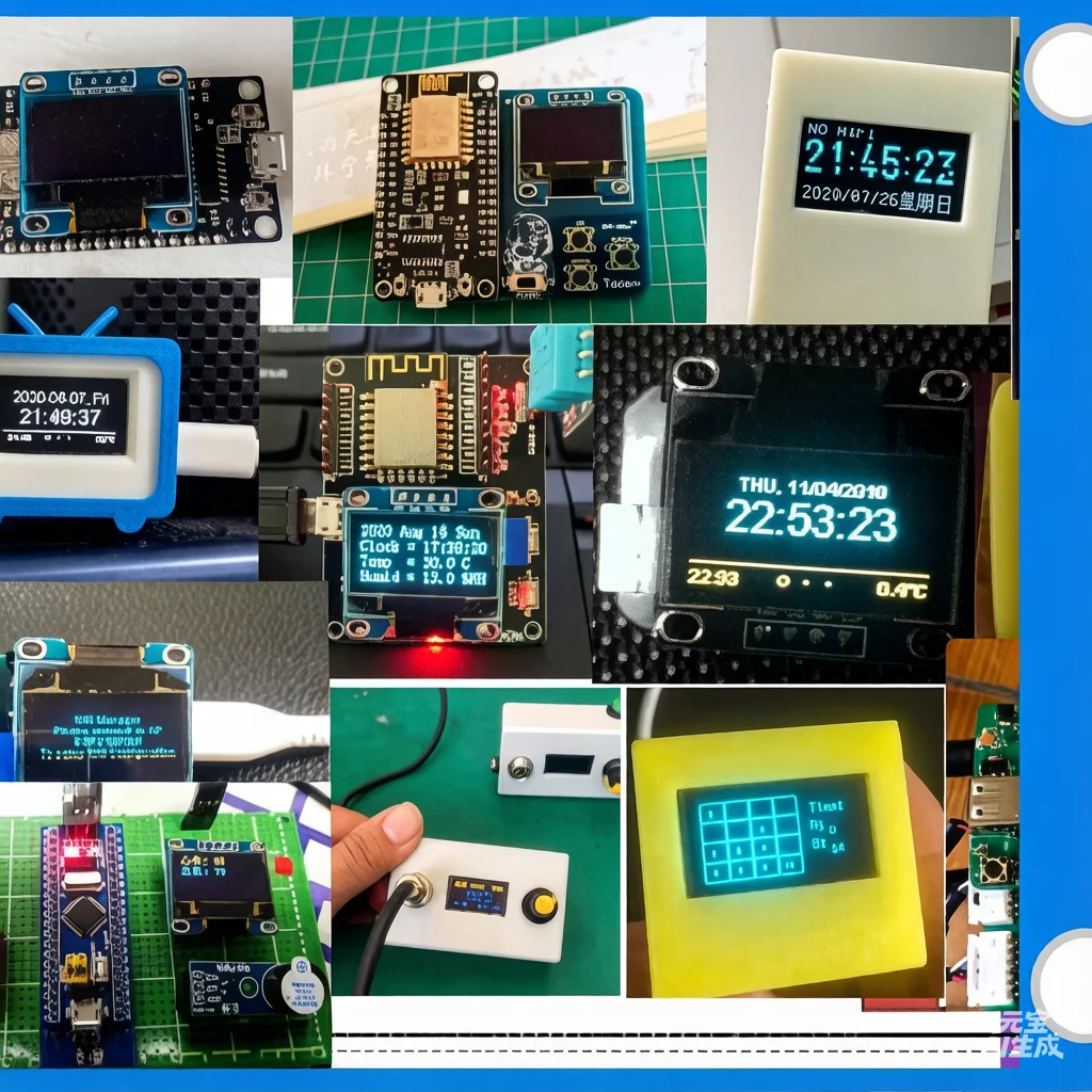 0,96 Zoll I2C OLED-Displaymodul 128x64 Pixel SSD1306 – Bild 6