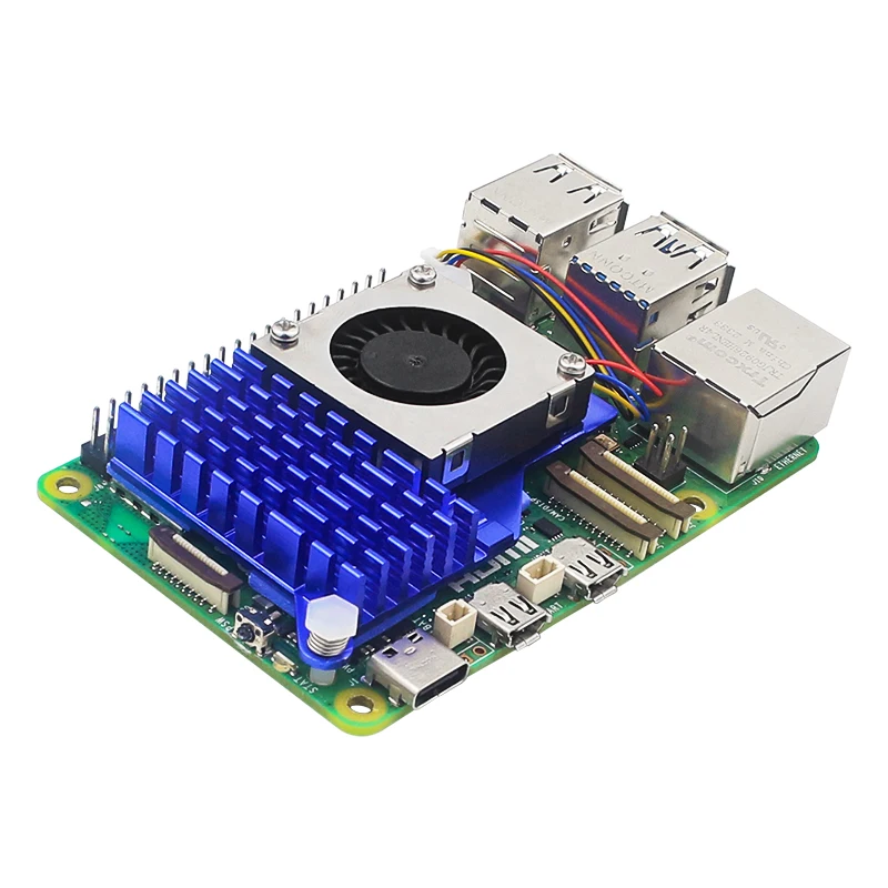 Raspberry Pi 5 Aktiver Kühler Aluminium-Kühlkörper – Bild 4