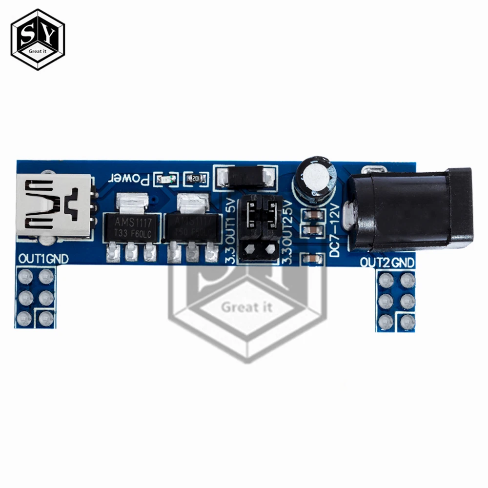 MB-102 Breadboard-Stromversorgungsmodul / MB102 Weißes – Bild 4