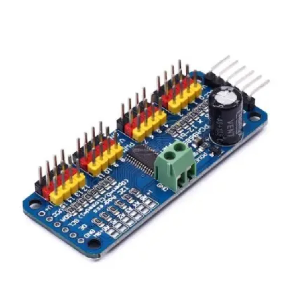 PCA9685PW 16-Kanal 12-Bit-PWM/Servo-Treiber-I2C-Schnittstelle PCA9685-Modul Raspberry Pi Shield-Modul Servo