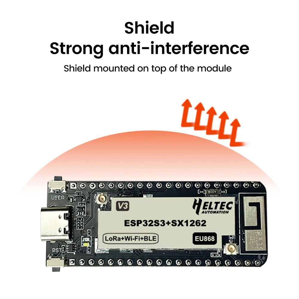 Stick Lite ESP32 LoRa V3 Entwicklungs platine ESP32-S3FN8 CP2102 – Bild 4