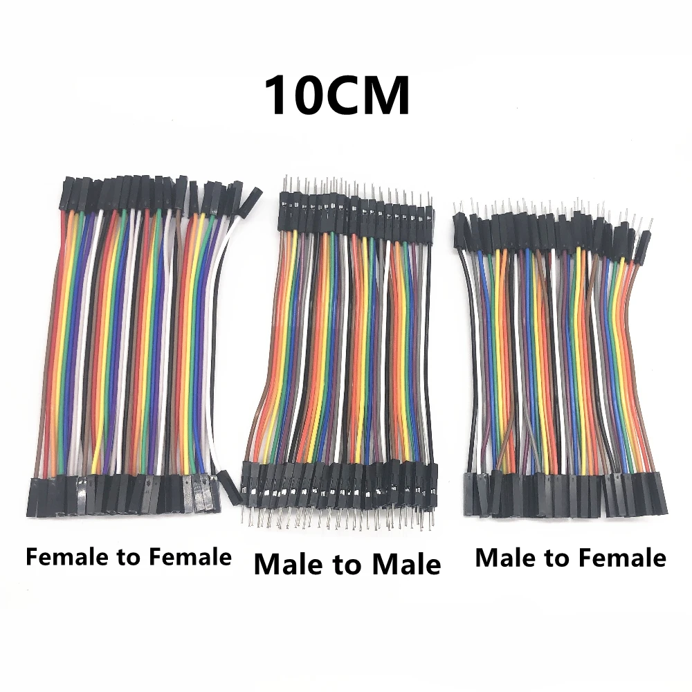 40PIN Kabel Dupont Linie 10 cm 20 cm 30 cm Stecker auf Stecker Buchse – Bild 4