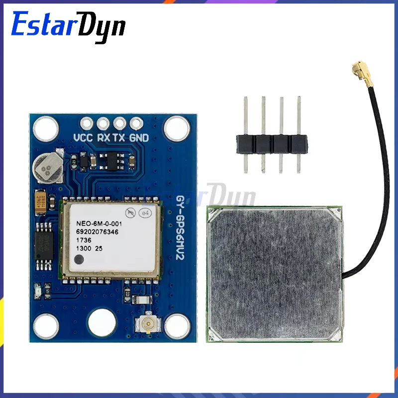 GY-NEO6MV2 Neues NEO-6M GPS-Modul NEO6MV2 mit Flugsteuerung EEPROM MWC – Bild 5