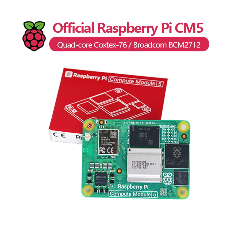 Raspberry Pi Compute Module 5 CM5-Modul mit 16 GB RAM, optionales – Bild 5