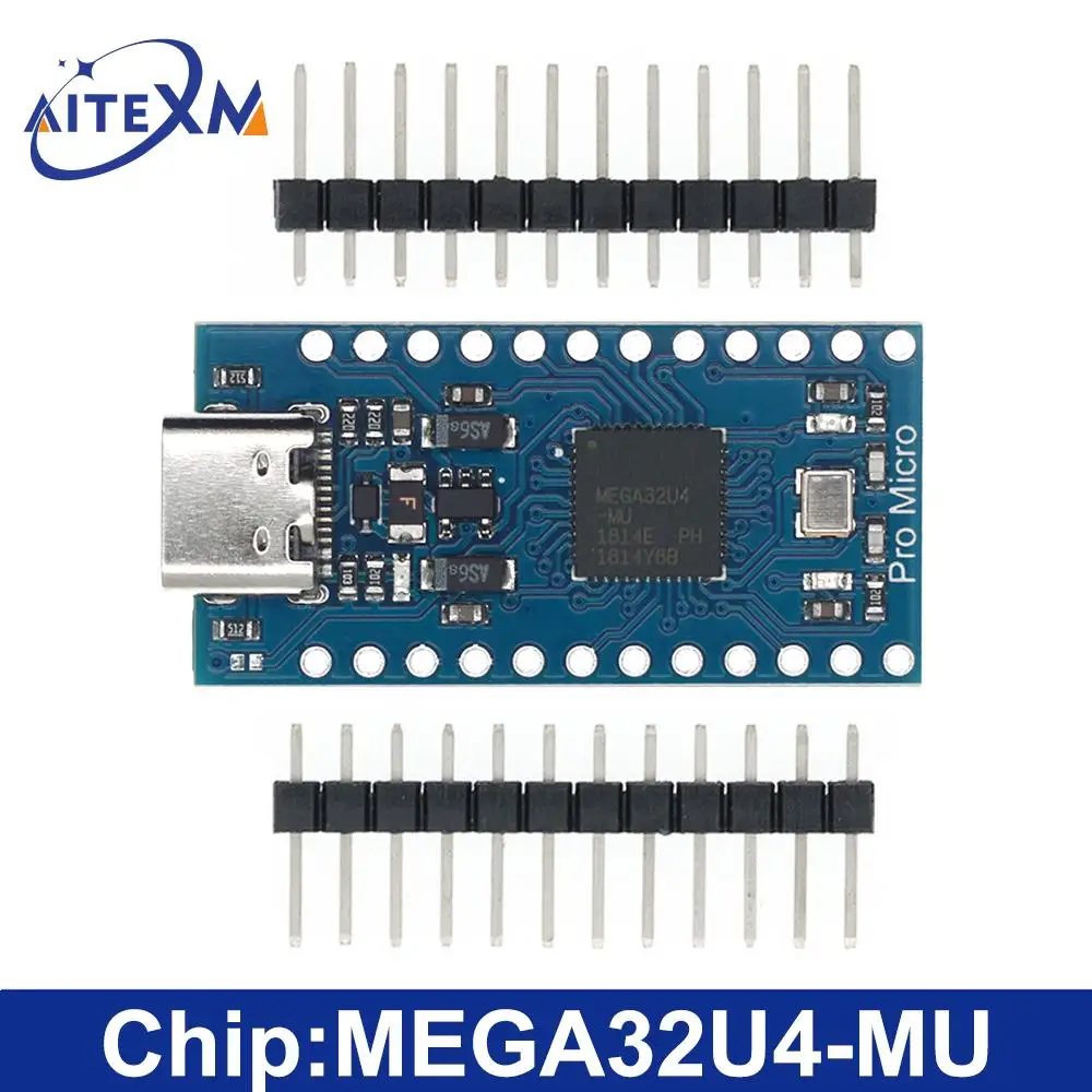 MICRO/MINI/TYPE-C USB ATMEGA32U4 Modul 5V 16MHz Board Für Arduino – Bild 4