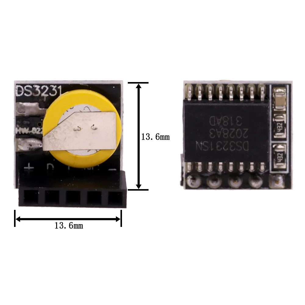 DS1302/DS1307/PCF8563/DS3231 AT24C32 I2C IIC Speicher 3,3 V-5 V – Bild 5