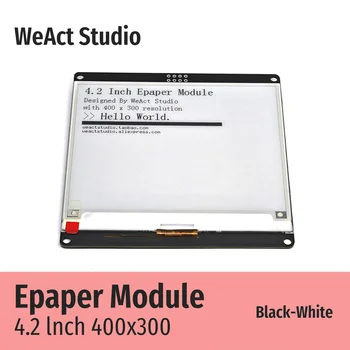 WeAct 4,2'' 4,2 Zoll Epaper Modul E-Paper E-Ink EInk Display Bildschirm SPI Schwarz-Weiß