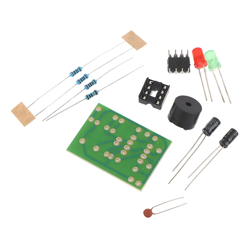 DIY Lötübungsset: NE555 mit LED-Blinker & Signalgenerator-Schaltung – Bild 4