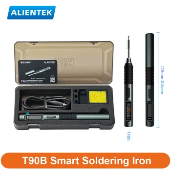 ALIENTEK T90B Intelligenter Lötkolben 140W Einstellbare Temperatur 80-450 ° C Automatischer