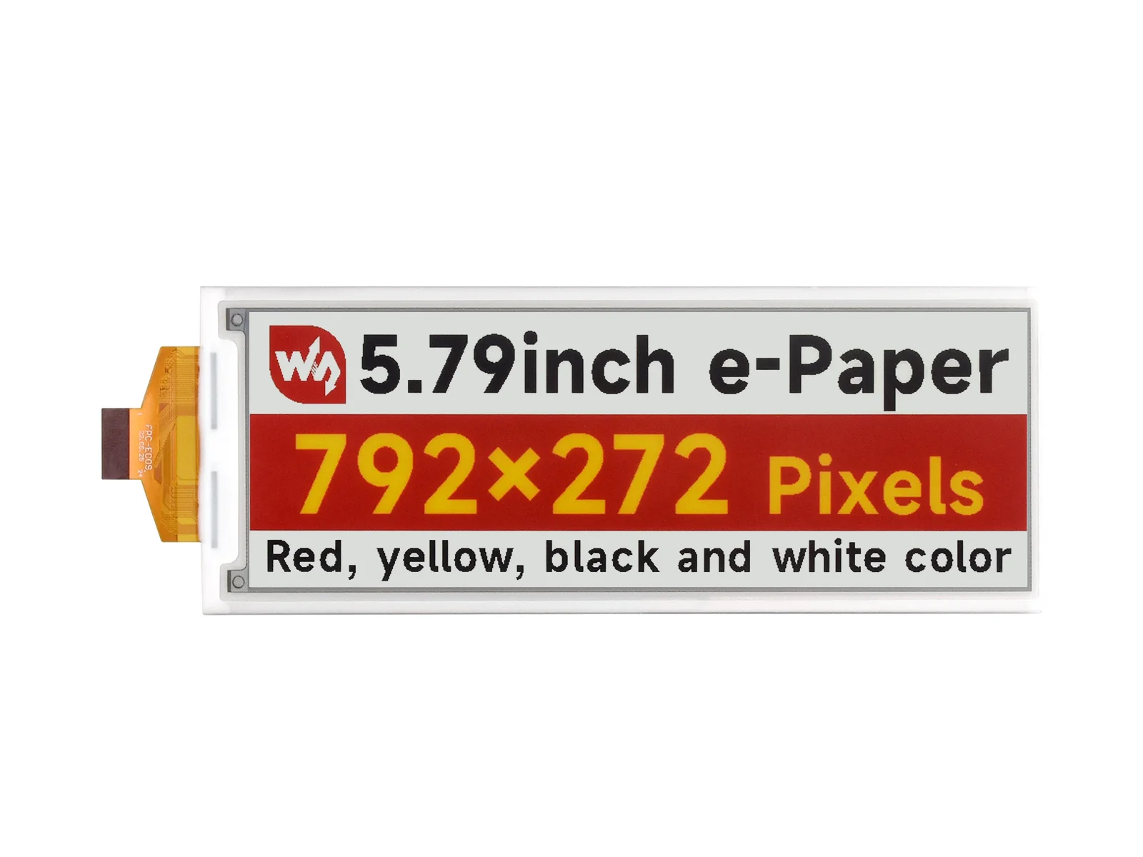 5,79 Zoll E-Paper-Rohdisplay, E-Ink-Display, 792 x 272 – Bild 4