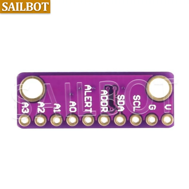 DC 2 -5V 4 CH ADS1115 Modul ADC mit Pro Gain Mikrocontroller 16 Bit – Bild 5