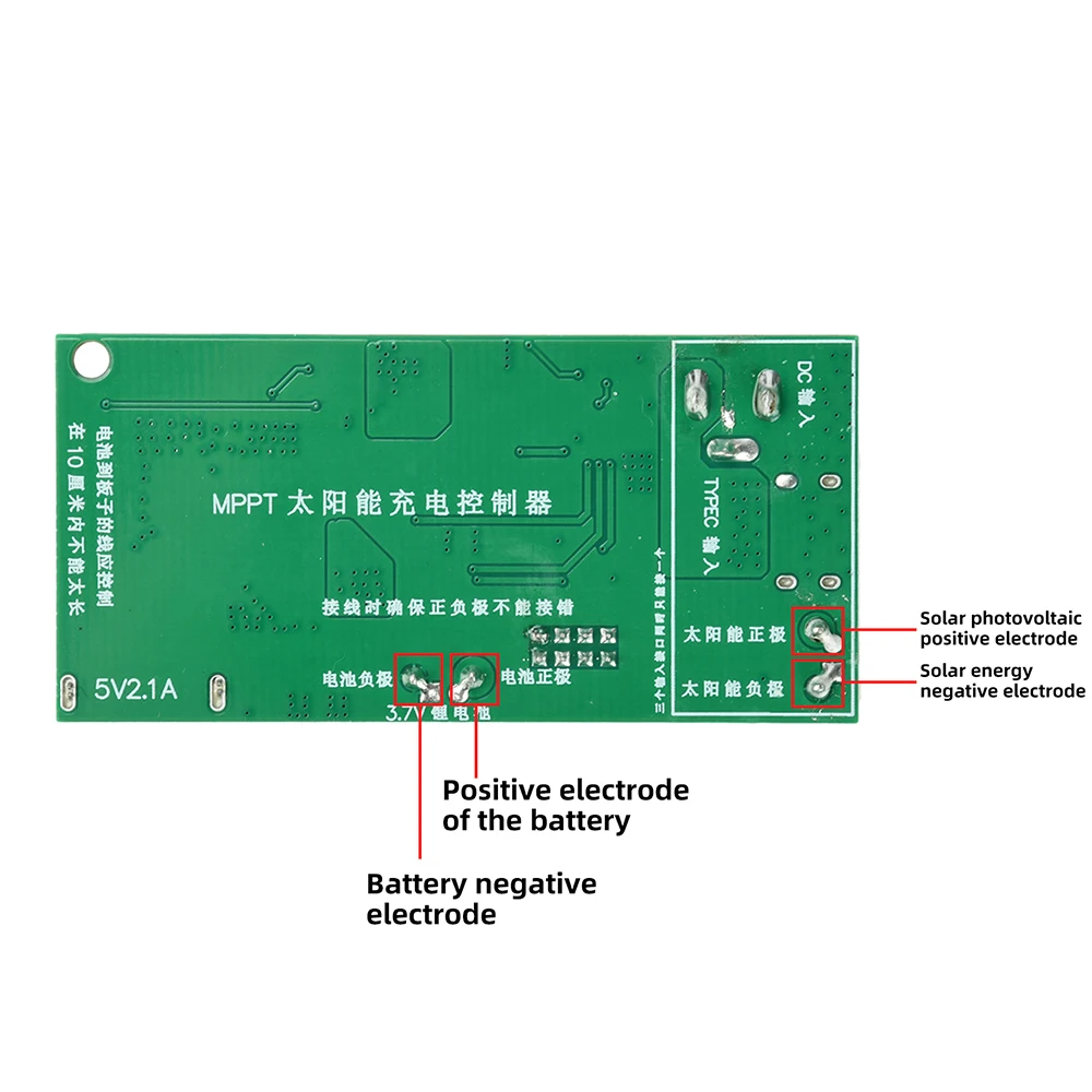 DC 5-18V MPPT Solar-Laderegler-Platine 2,5A 10-30W – Bild 6