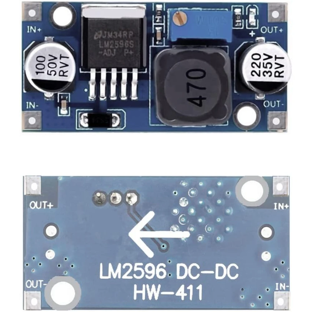 LM2596s DC-DC Step-Down-Stromversorgungsmodul 3A (6 Stück) – Bild 5