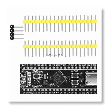✱ STM32F411 Entwicklungsboard, STM32F411CEU6 STM32F4 Lernboard, Unterstützung