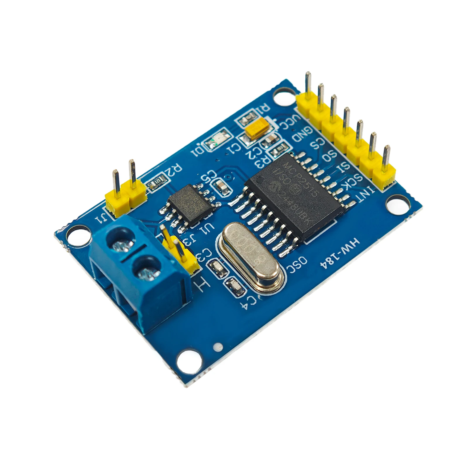 MCP2515 CAN-Bus-Modul TJA1050 SPI-Schnittstellenempfänger Hochgeschwindigkeits-Industriequalität für Arduino