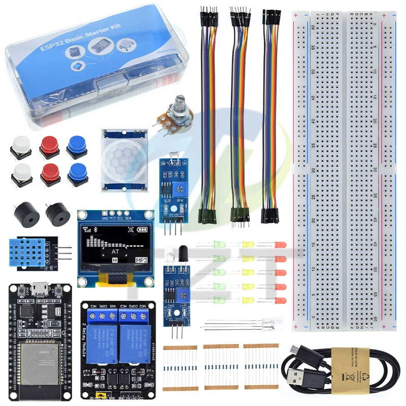 Basic Starter Kit für ESP32 ESP-32S WIFI Development Board für Arduino – Bild 3
