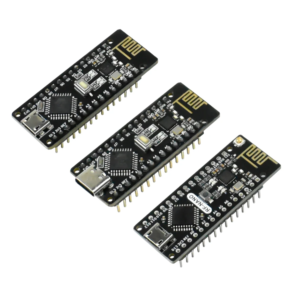 RF-Nano Nano V3.0 Micro USB Board ATmega328P QFN32 5V 16M CH340 – Bild 2