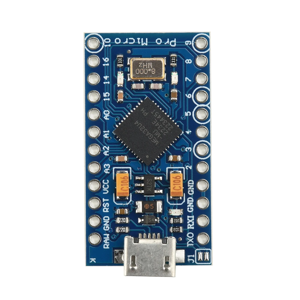 Pro Micro ATmega32U4 Micro USB 3,3 V/8 MHz Modul Für Arduino Leonardo – Bild 5