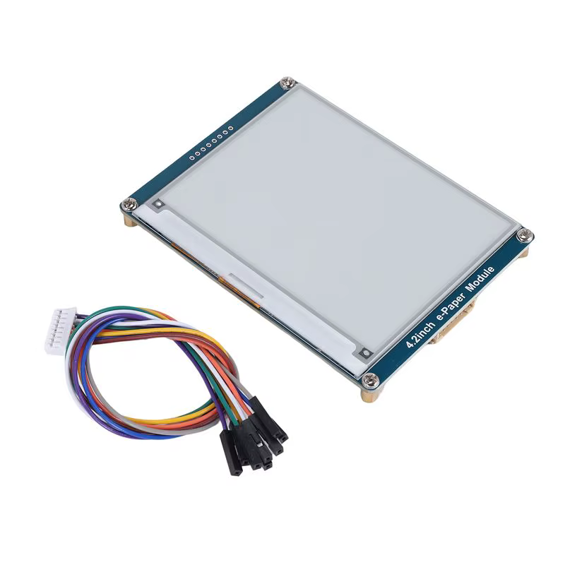 Waveshare 4,2 Zoll E-Ink Display Modul für Raspberry Pi 4 B E-Paper Modul