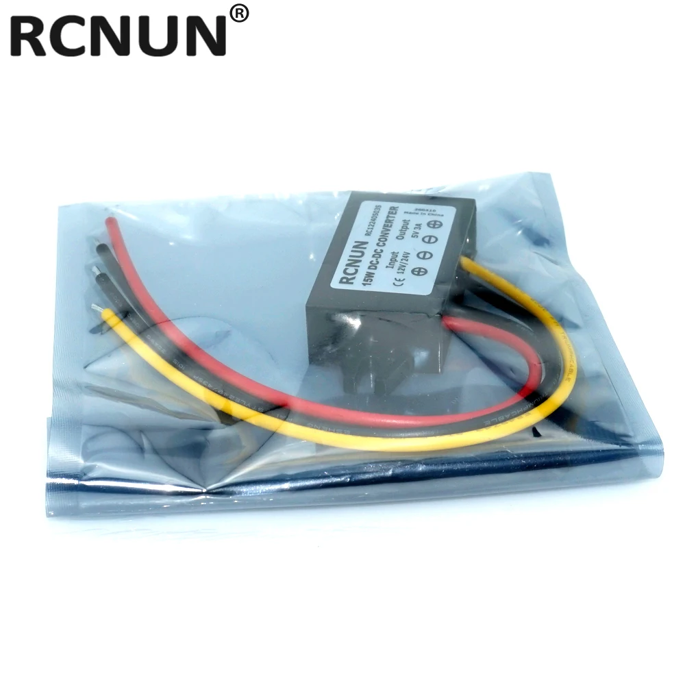 12V 24V zu 5V 3A 15W DC-Wandler Buck-Modul Netzteil Regler – Bild 6