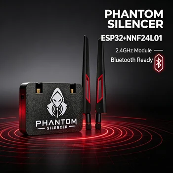 PHANTOM SILENT Box ESP32 Entwicklungsboard NRF24L01 2,4GHz Drahtloses Modul, unterstützt Bluetooth