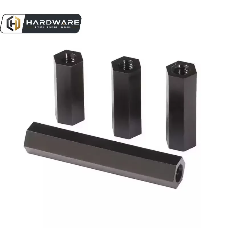 M2 M2.5 M3 M4 M5 M6 Schwarze Nylon-Sechskant-Abstandshalter-Säule – Bild 5