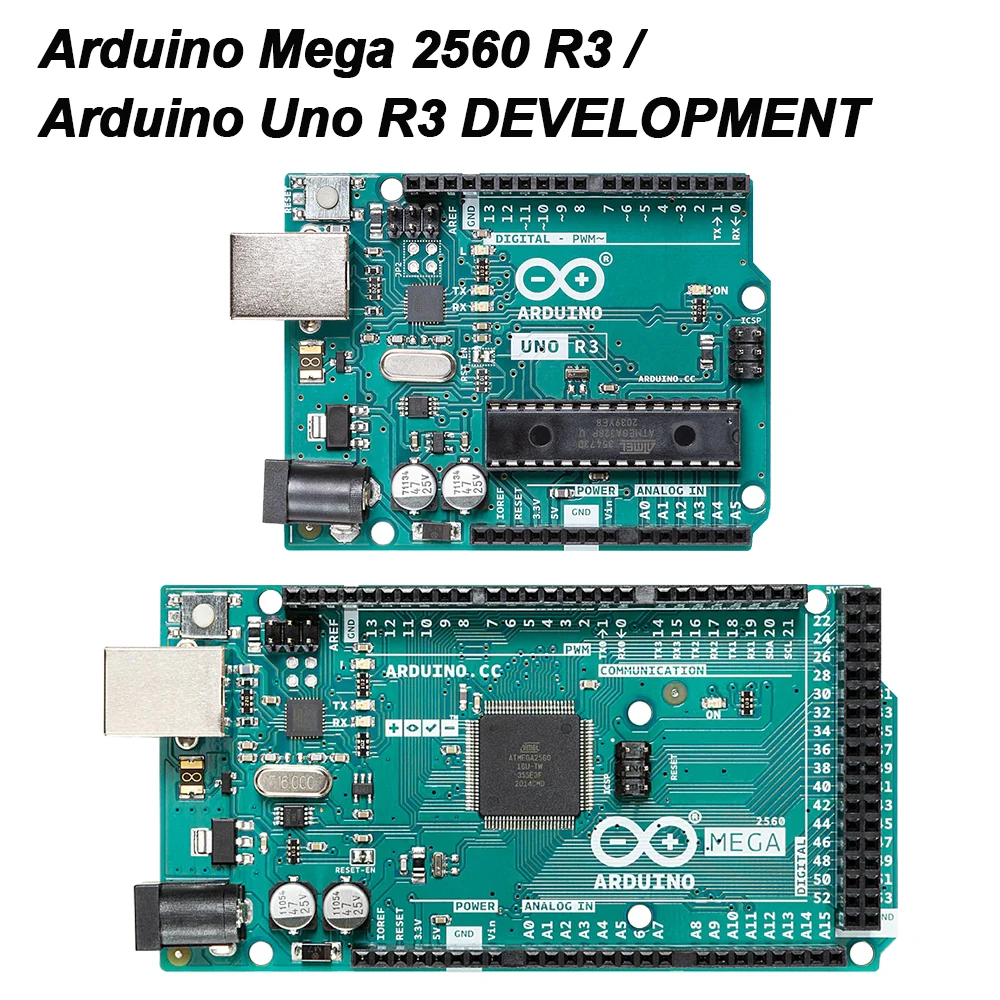 Arduino UNO R3/Mega 2560 R3 Arduino Entwicklungsboard Programmier-Lernboard mit USB-Kabel