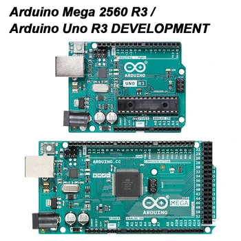 Arduino UNO R3/Mega 2560 R3 Arduino Entwicklungsboard Programmier-Lernboard mit USB-Kabel