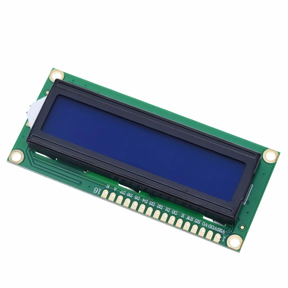 LCD1602 1602 LCD-Modul Blau/Gelb Grüner Bildschirm 16x2 Zeichen – Bild 6