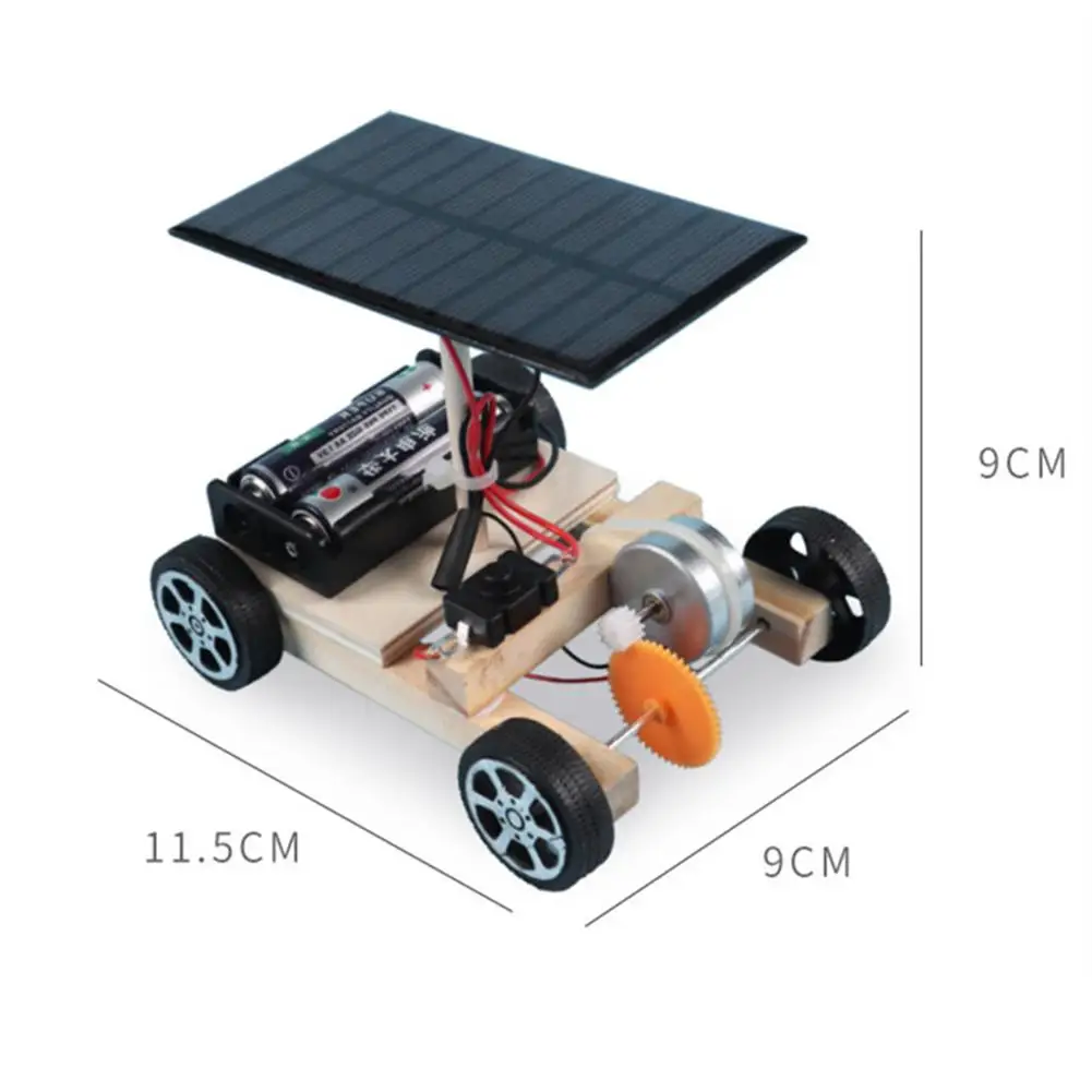 DIY Solar Elektrofahrzeug Wissenschaft Lehrmittel Montage Puzzle STEM Bildung Modell Kreative Erfindung