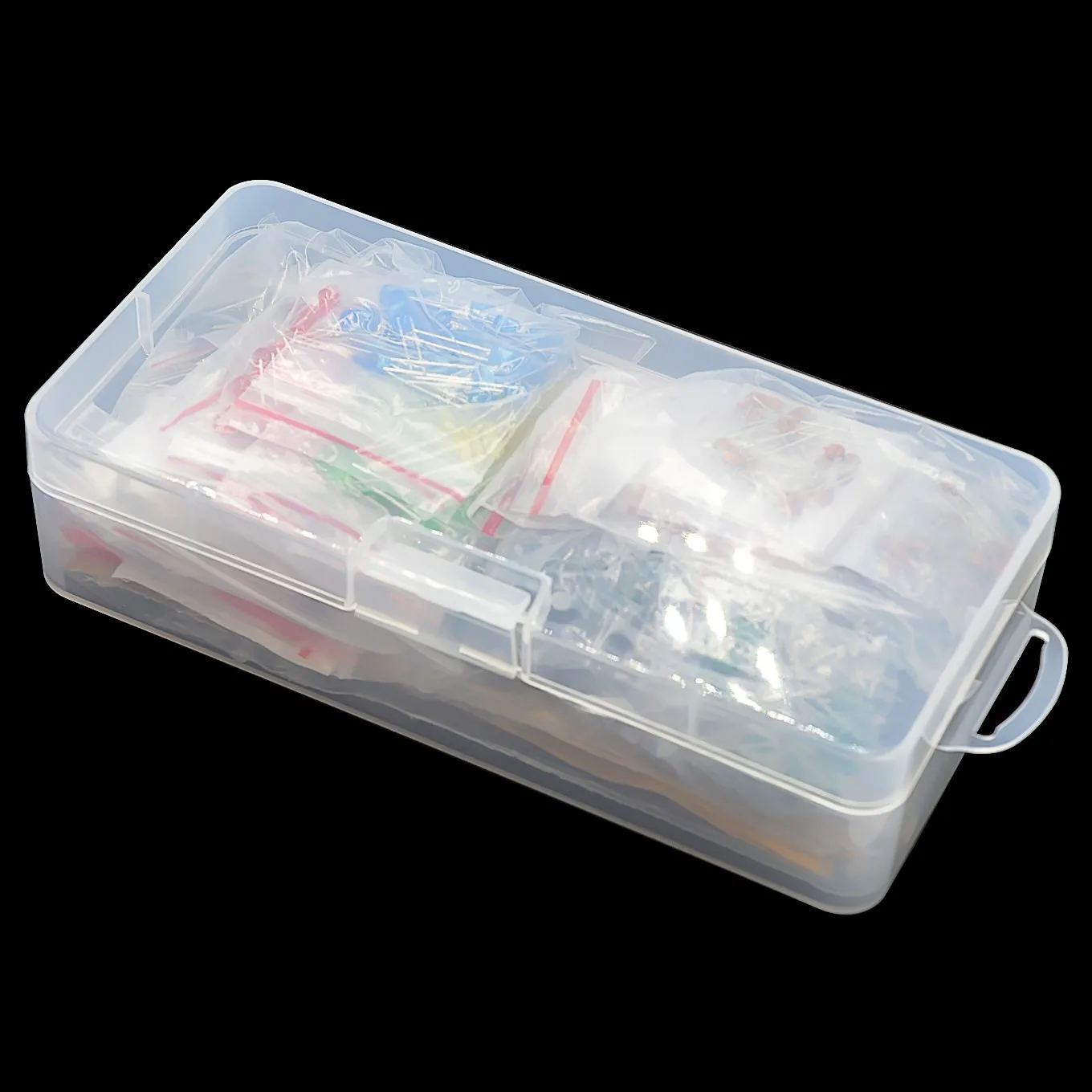 Elektronische Komponenten Kits Metallfilm Widerstand Sortiment Kit LED – Bild 2