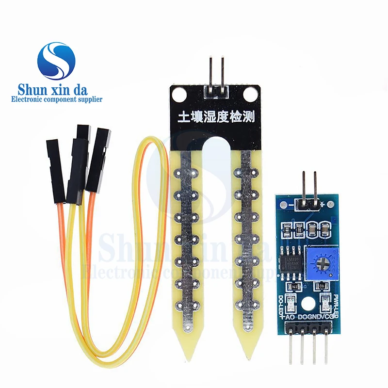 Bodenfeuchtigkeitsmesser-Erkennungsmodul Intelligenter Elektronischer – Bild 5