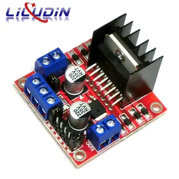 L298N Motorsteuerplatine DC- und Schrittmotor-Treibermodul für Arduino Smart Car Robot