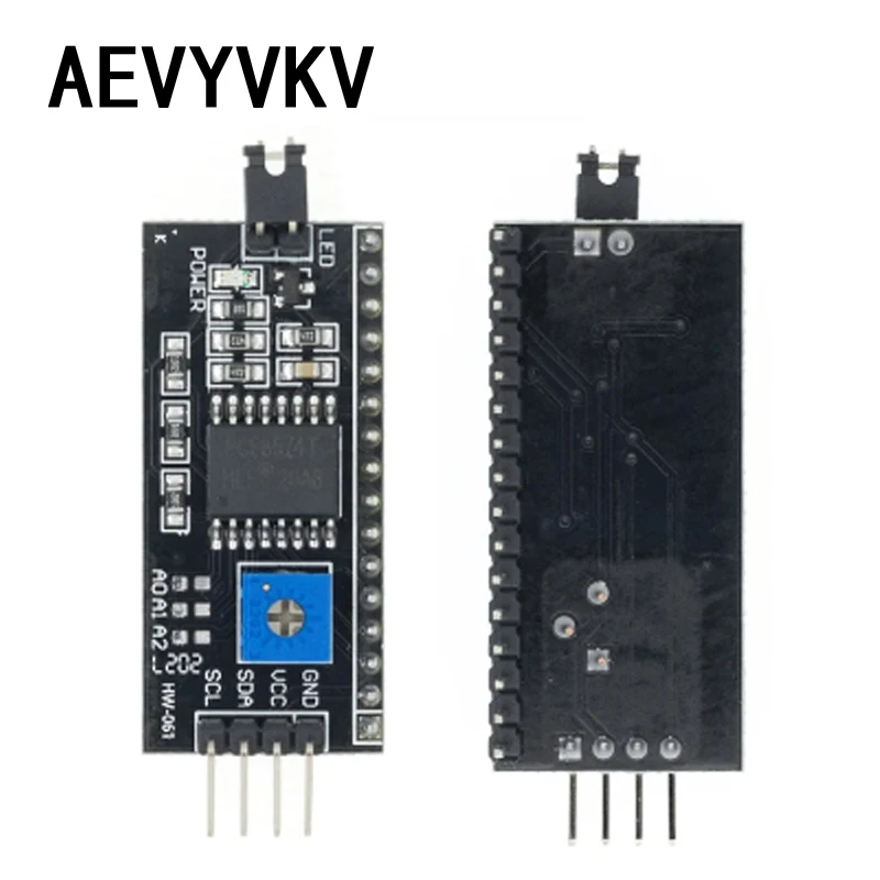 LCD1602 1602 LCD-Modul Blau/Gelb Grüner Bildschirm 16x2 Zeichen – Bild 6