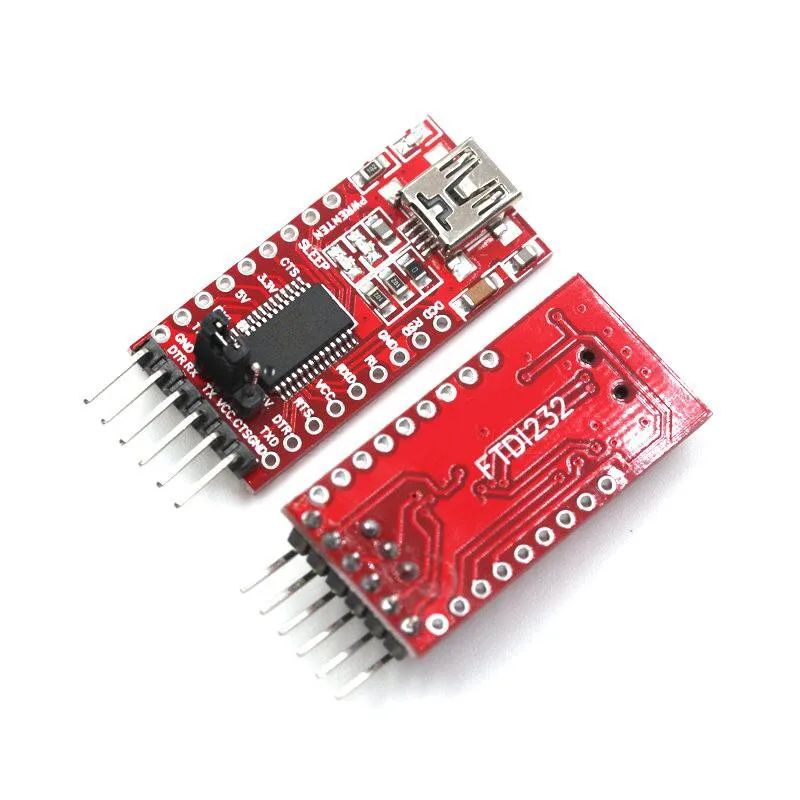 FT232RL FTDI USB 3,3 V 5,5 V zu TTL Serielles Adaptermodul für Arduino – Bild 3