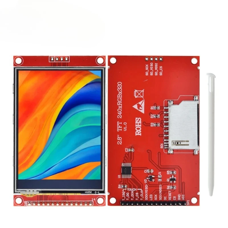240x320 2,8" SPI TFT LCD Touchpanel Serielles Port-Modul ILI9341 – Bild 4