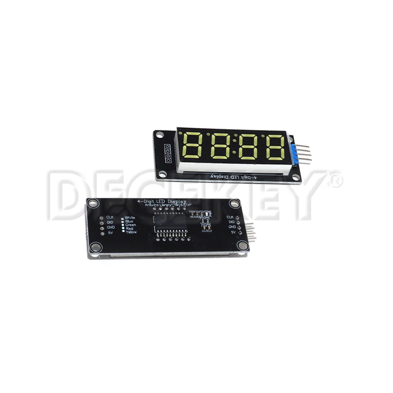 TM1637 0,36 Zoll 7-Segment-Digitalanzeige, 4-stelliges LED-Modul – Bild 5