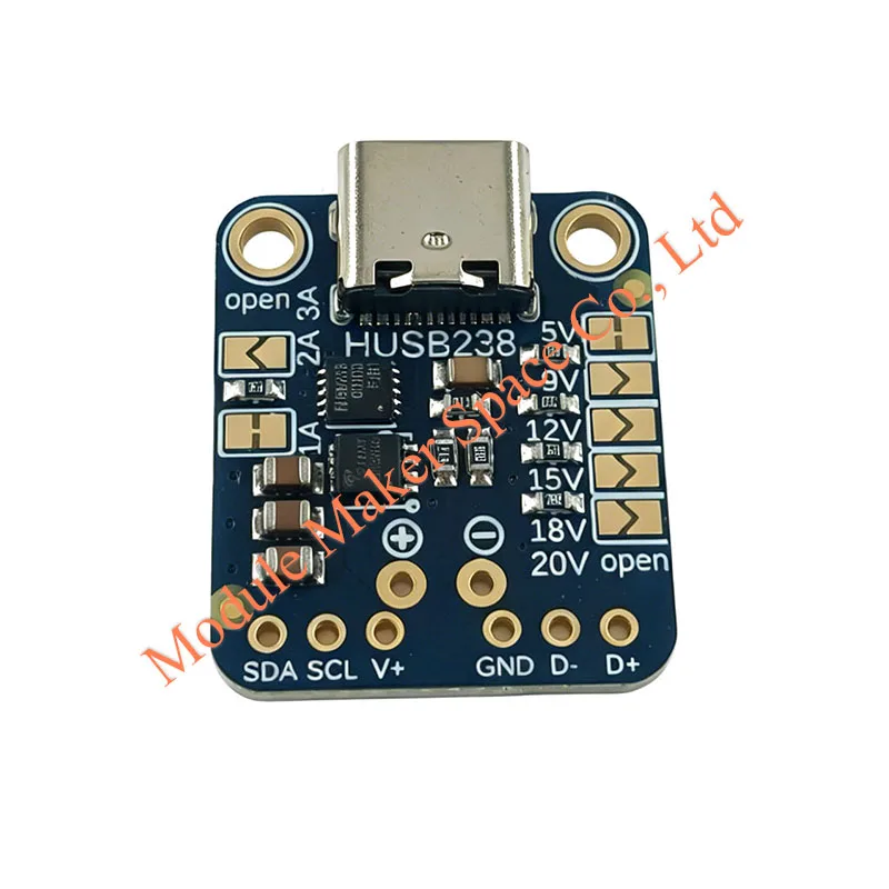 HUSB238 USB-C PD Trigger Board I2C Konfigurierbares PD Sink Modul 5V – Bild 5
