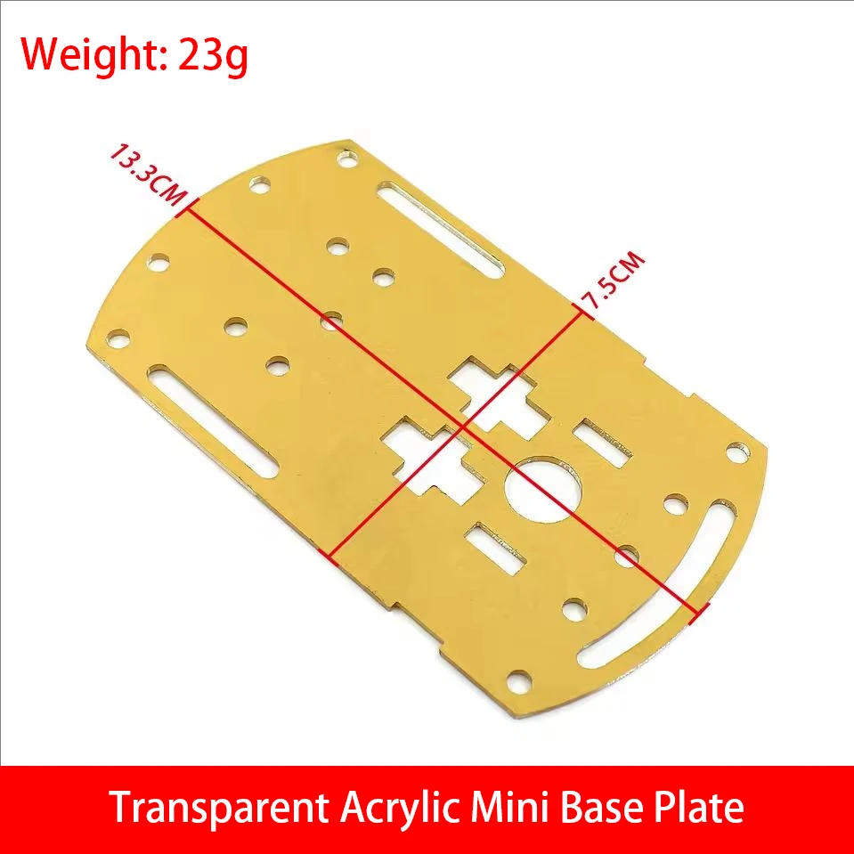 Intelligentes Auto-Chassis 2WD 2-Rad-Auto-Bodenplatte 4WD 4-Rad-Auto-Bodenplatte