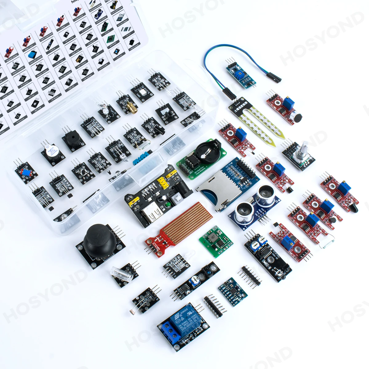 45-in-1 Sensor-Modul Starter-Kit Lernset Besser als 37-in-1 Sensor-Kit – Bild 2