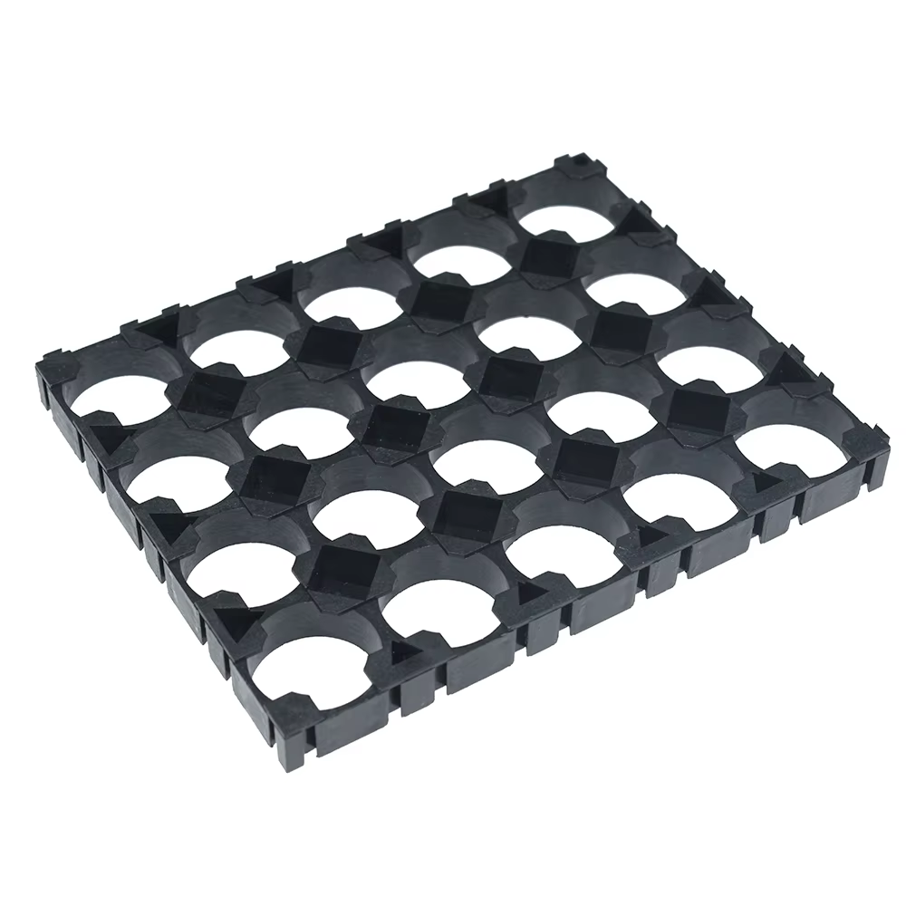 18650 Batteriehalter 1X2 1X3 3X5 3x6 4x5 Zellen-Abstandshalter 18650 Lithium-Batterie Kunststoffgestell